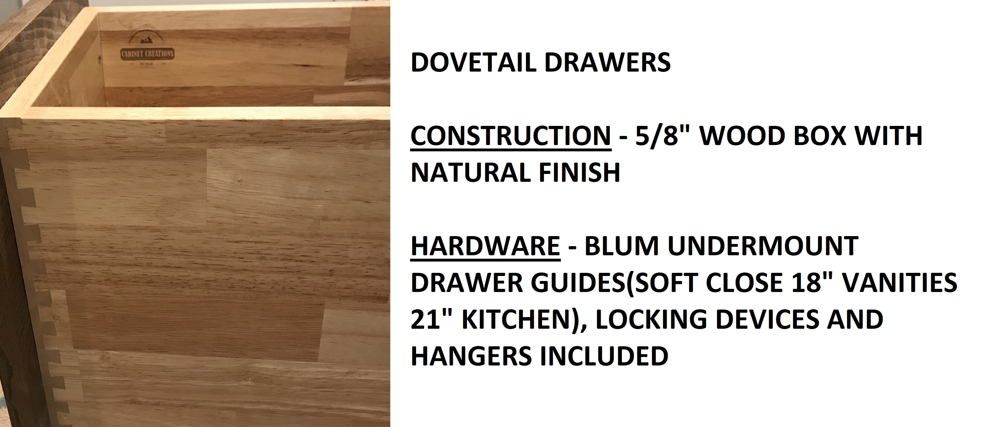 DOVETAIL DRAWER WEBSITE