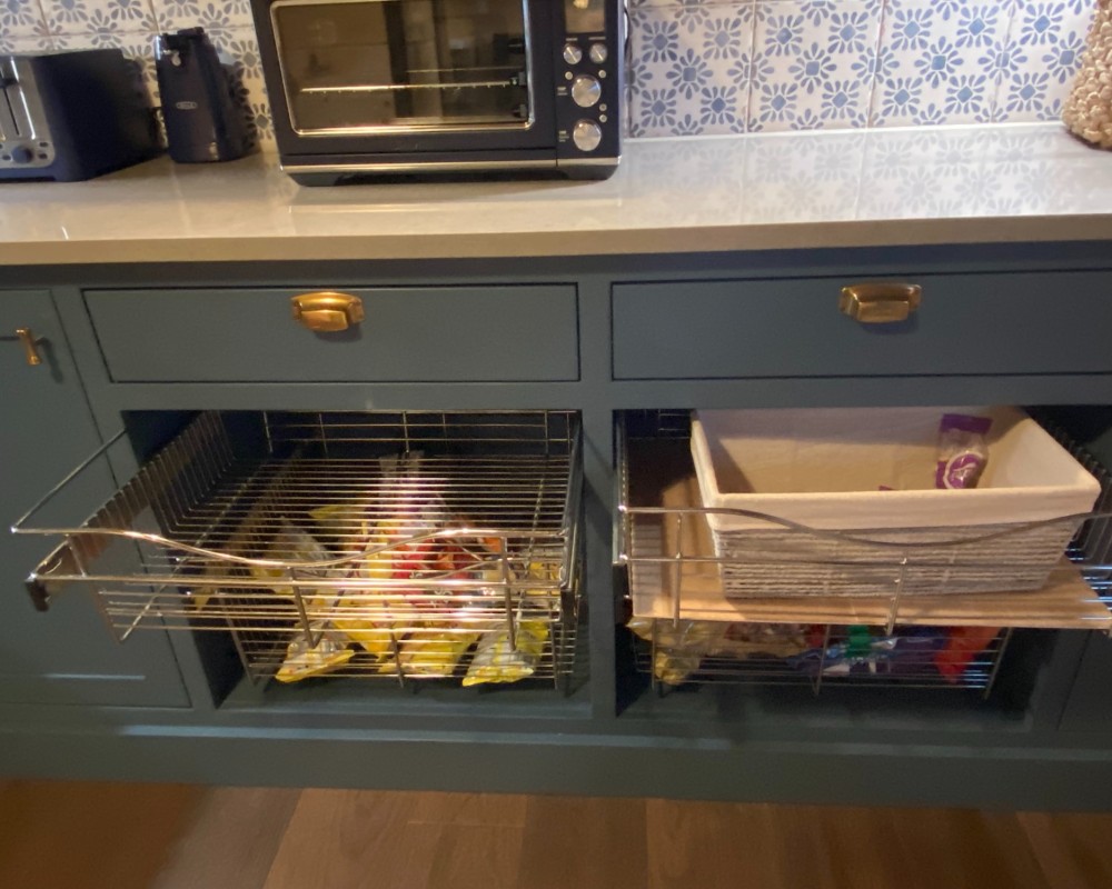 cabin pantry pull outs